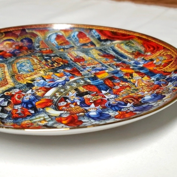 Holy Cats Franklin Mint 8" Porcelain Plate Decor Heirloom Recommendation Limited - Picture 12 of 16
